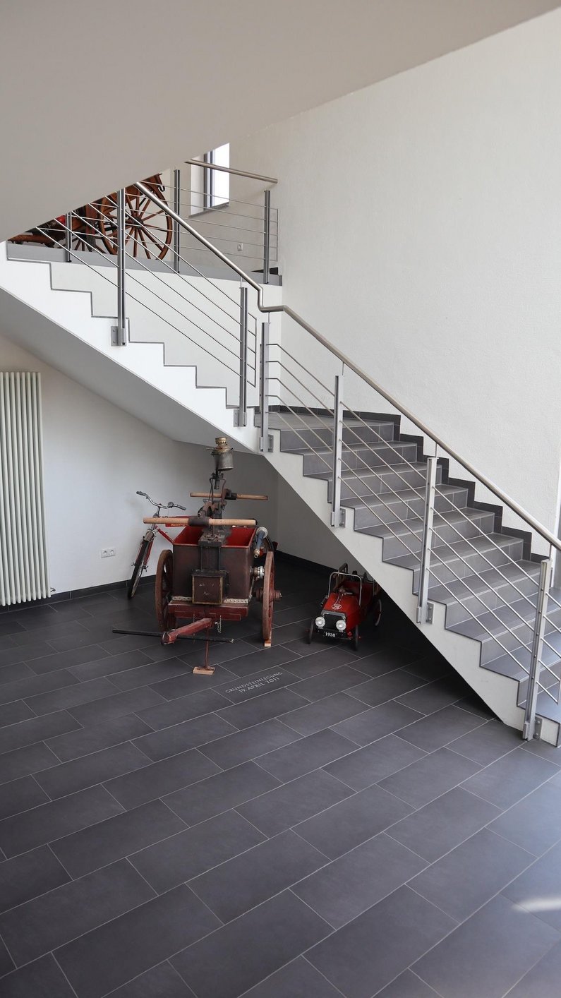 Bild zeigt das Foyer der Feuerwache