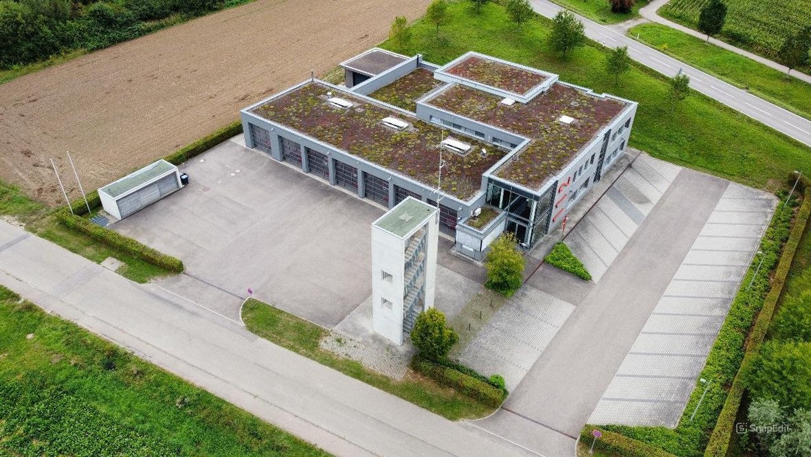 Bilder der Wache aus der Vogelperspektive